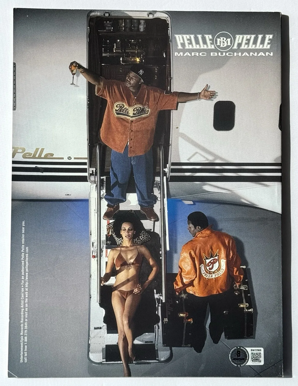 Method Man signed Magazine Rap Pages Wu Tang vintage 1990's beckett coa, изображение 4
