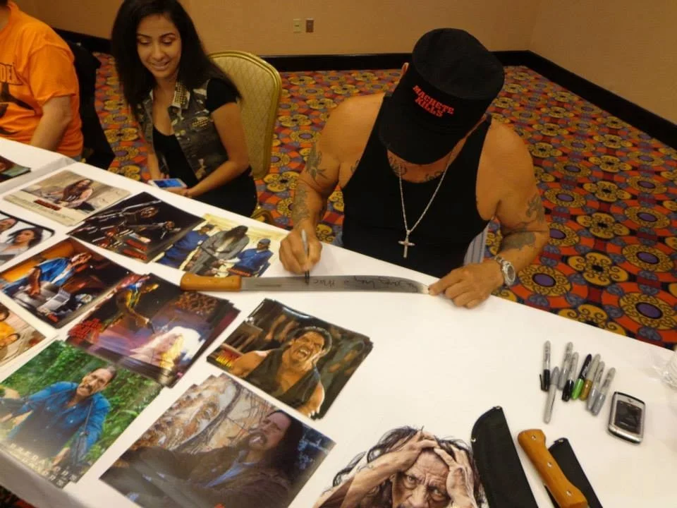 Danny Trejo — Danny Trejo Signed MACHETE; machete. RARE, image 2
