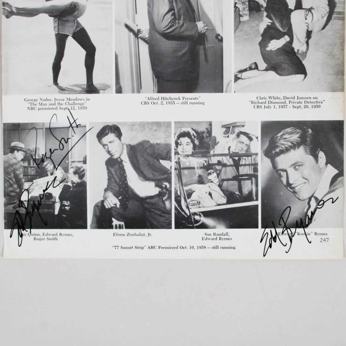 John Archer + Others Signed Autographed Magazine Page COA JSA, image 3