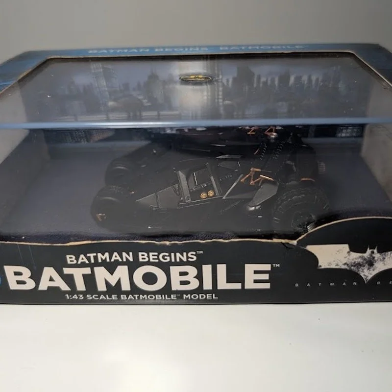 Batman Begins BATMOBILE 1:43 Scale Model MBAEN004 Hero Collector Die-cast Model, image 2