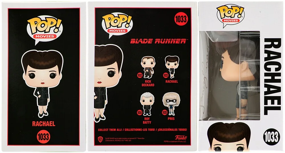 Websites — Sean Young Signed Blade Runner Rachel Funko Pop Doll #1033 - (SCHWARTZ COA), изображение 2