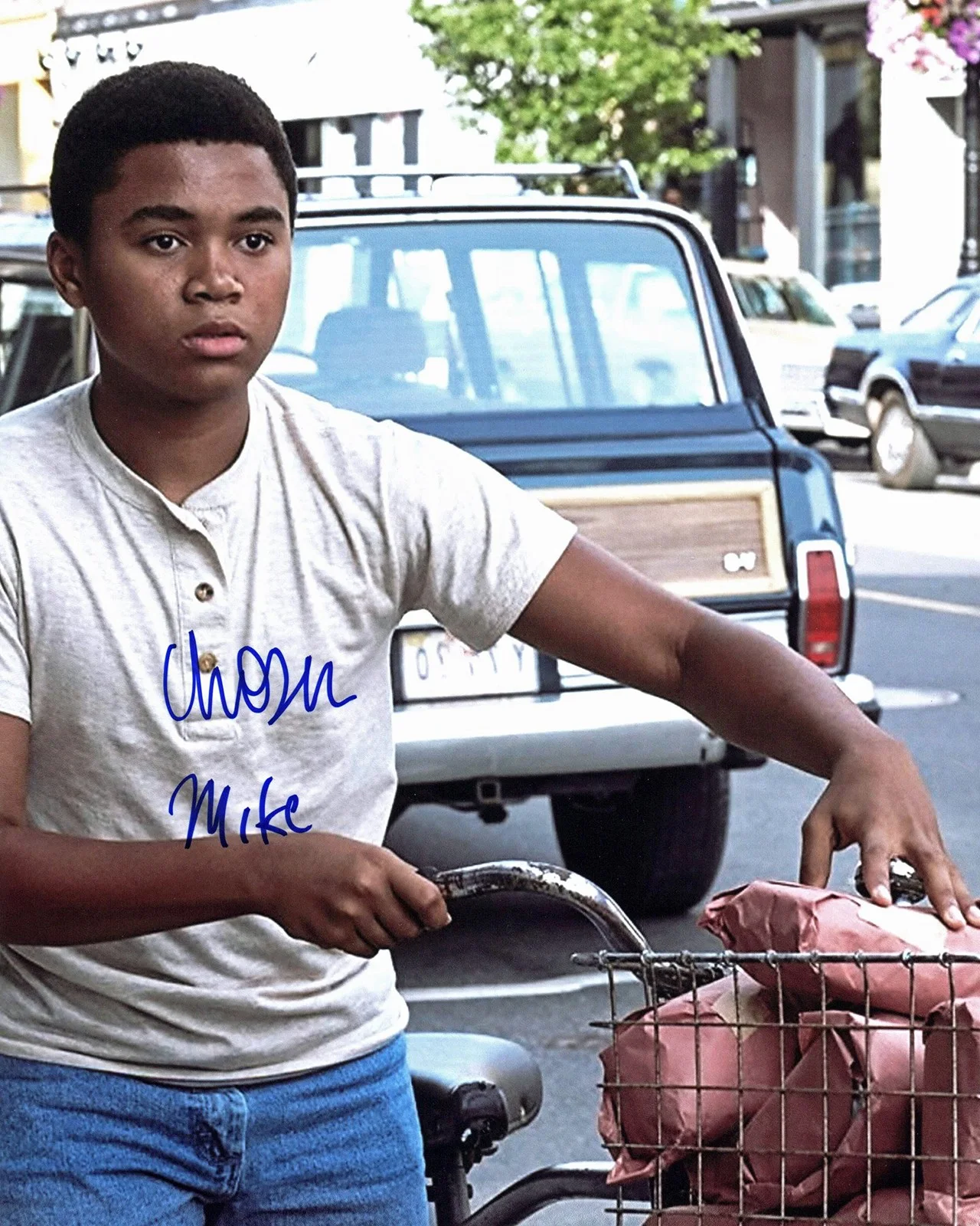 Chosen Jacobs — Chosen Jacobs IT "Mike" Authentic Signed 8x10 Photo Autographed BAS #E37958, image 3