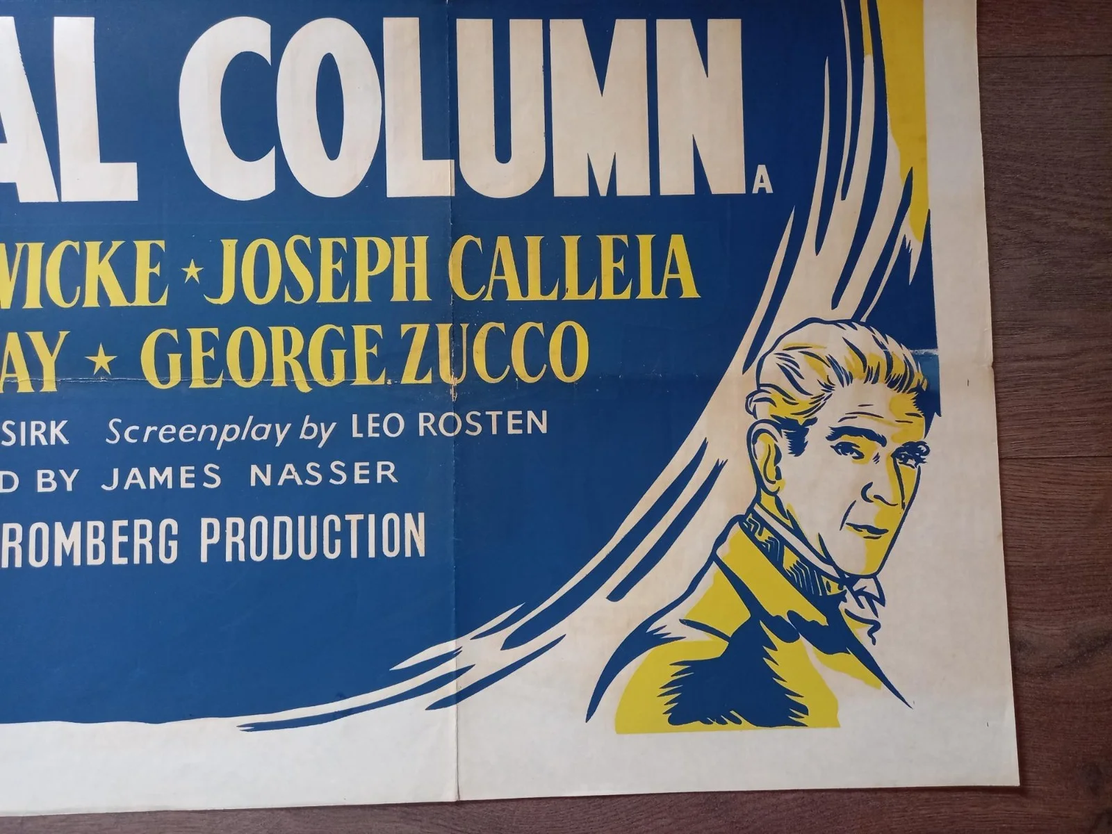PERSONAL COLUMN 1947 BRITISH QUAD POSTER LUCILLE BALL GEORGE SANDERS, изображение 5