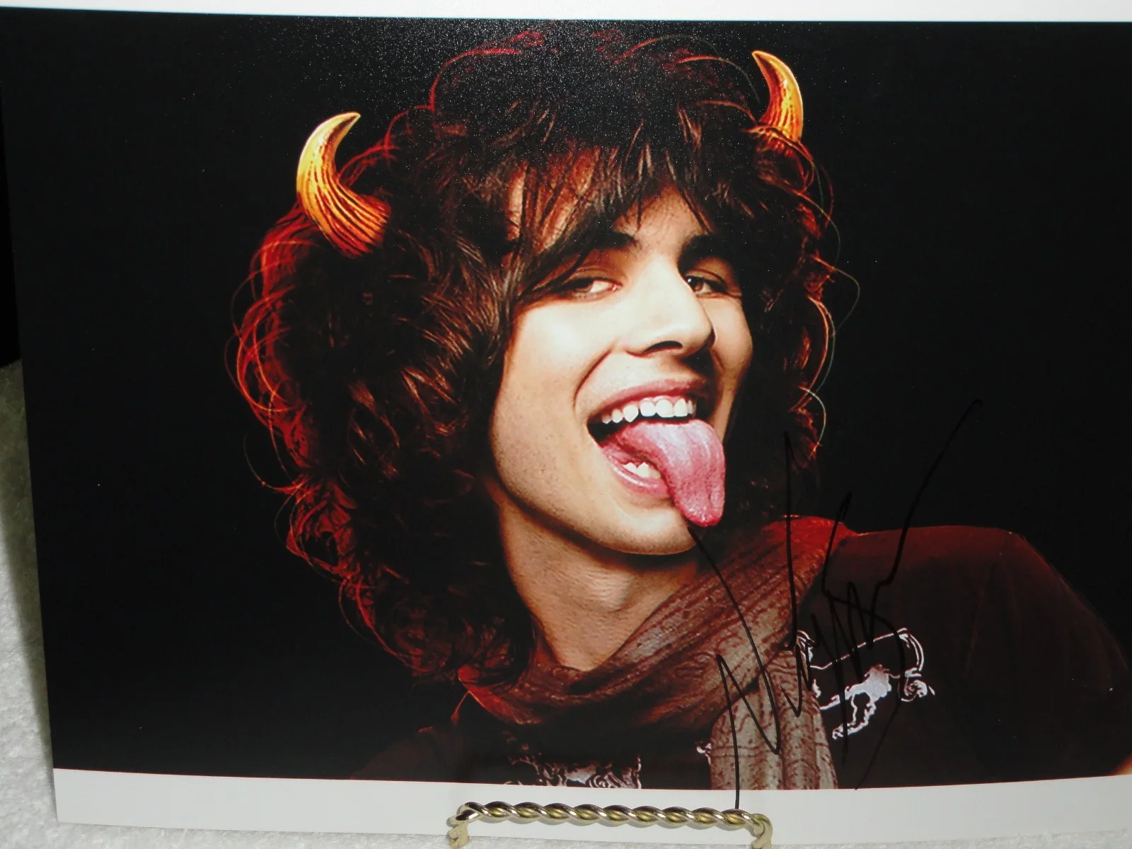 NICK SIMMONS Autographed Photo Signature W/COA Gene Simmons Family Jewels Show, изображение 3