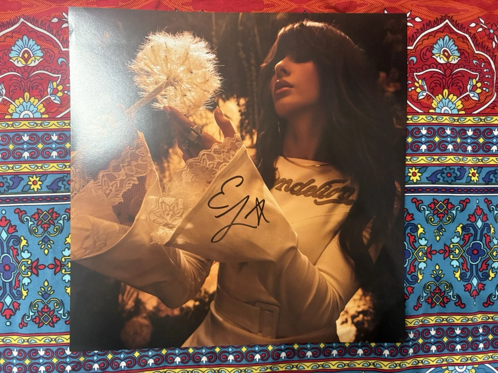 Dandelion Original Autographed Vinyl Record Album -Ella Langley, image 3