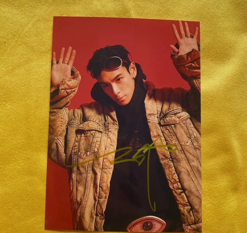 2026 BIGBANG T.O.P TOP Autographed Signed Photo PIcture K-POP Collection 5*7, изображение 3
