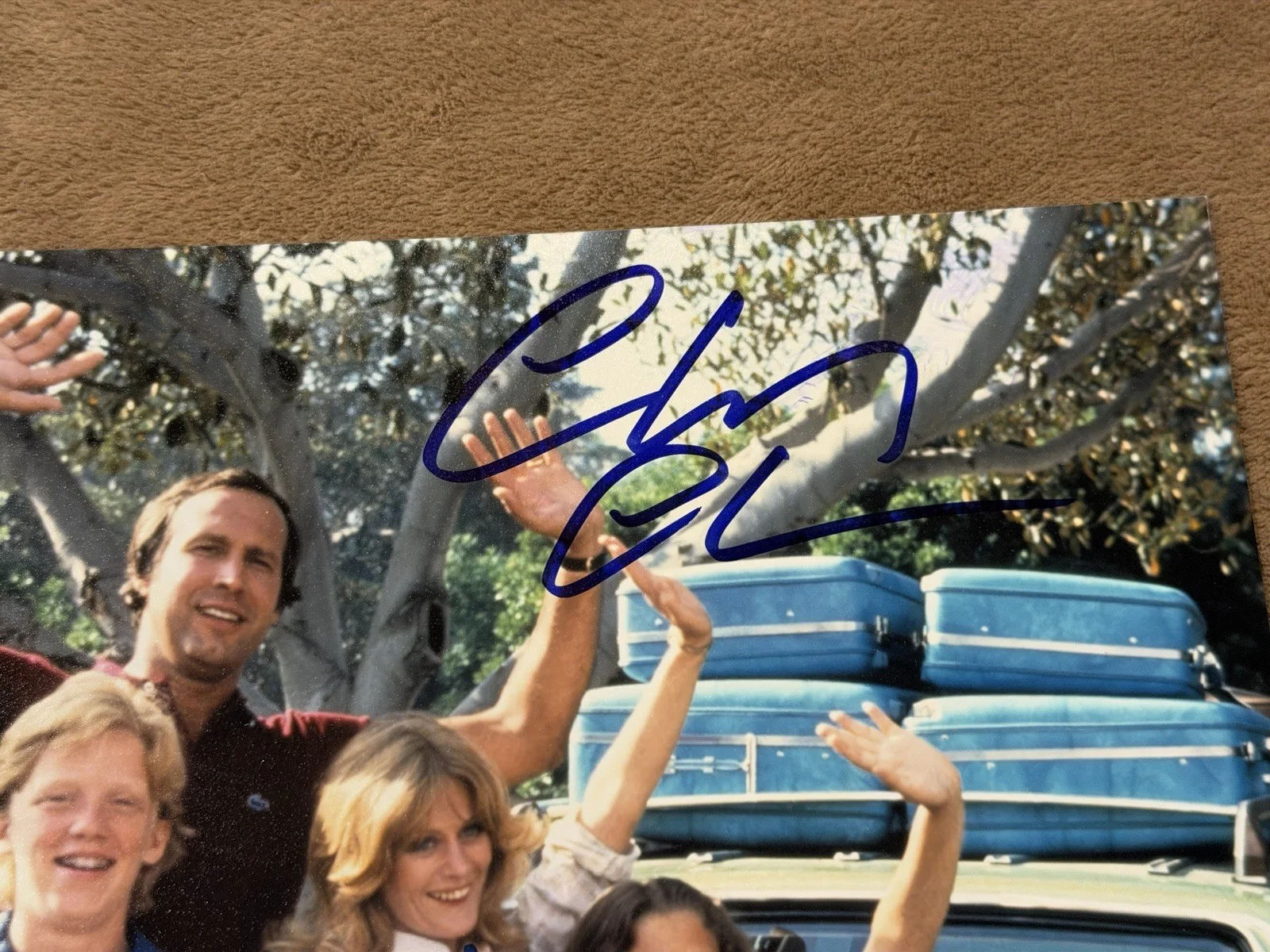 Chevy Chase Beverly D’Angelo Signed 8x10 Photo BAS Autograph Authentic Vacation, image 2