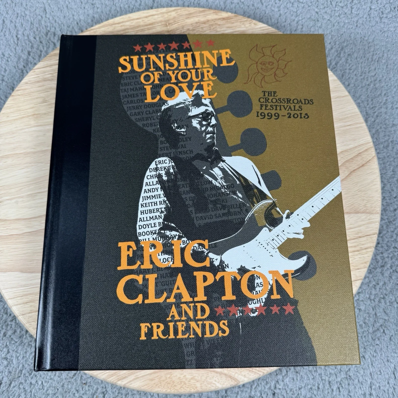 Eric Clapton and Friends Sunshine of Your Love Genesis Book Signed Collector 909, изображение 2