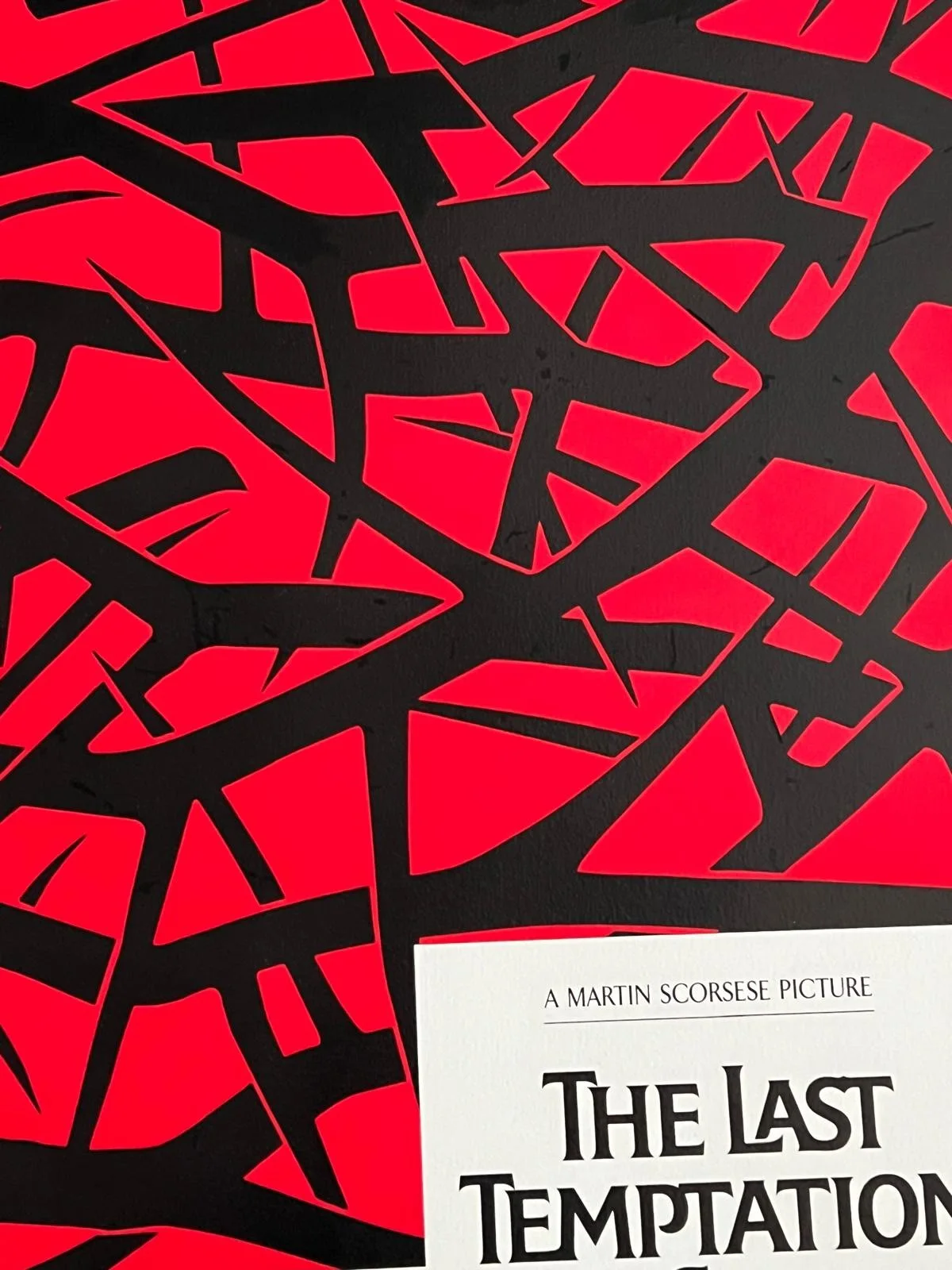 The Last Temptation of Christ Original US One Sheet LINEN BACKED Film Poster '88, изображение 4