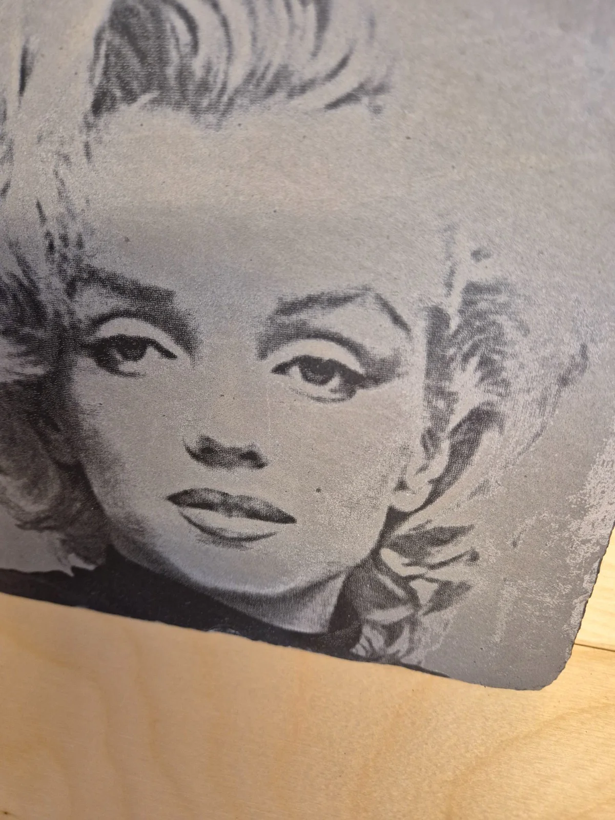 Marilyn Monroe Film Icon Slate Engraving, image 2