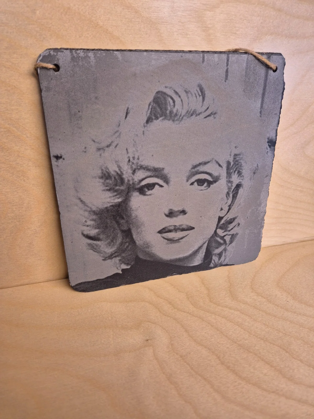 Marilyn Monroe Film Icon Slate Engraving, image 4