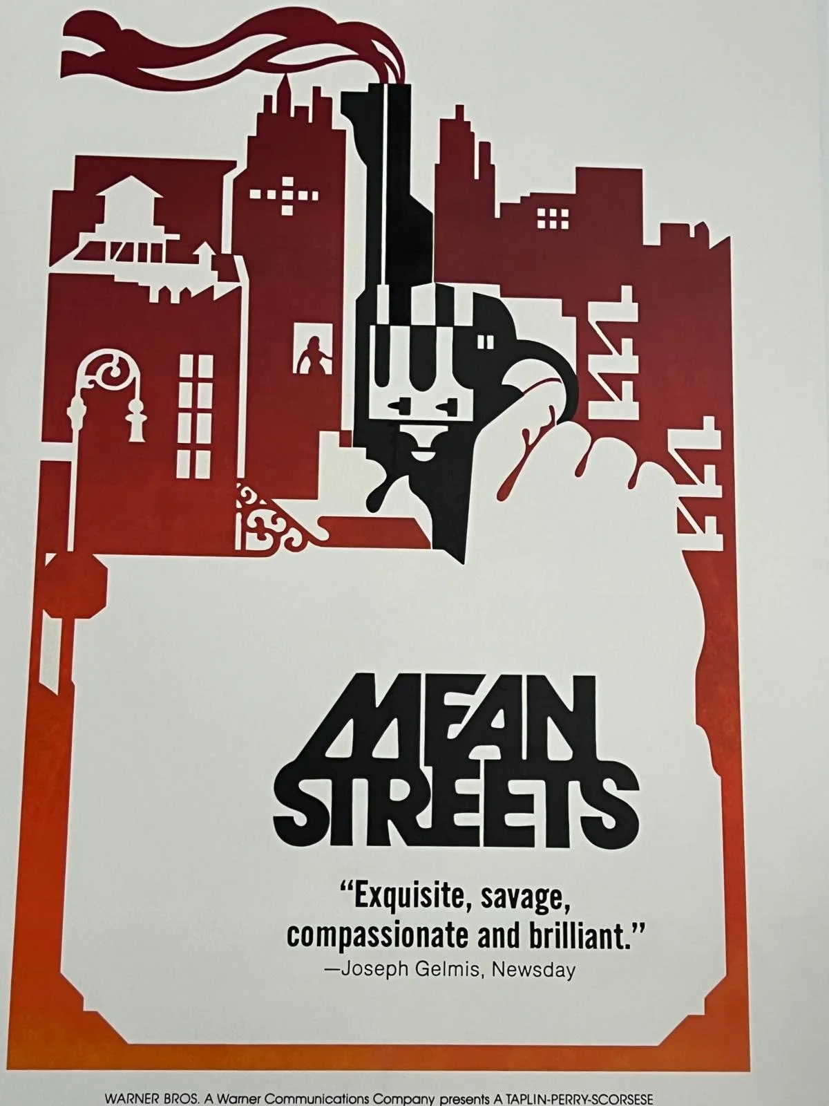 Mean Streets US One Sheet Original Film Poster LINEN BACKED 1973 27X41" w/Cert, изображение 4