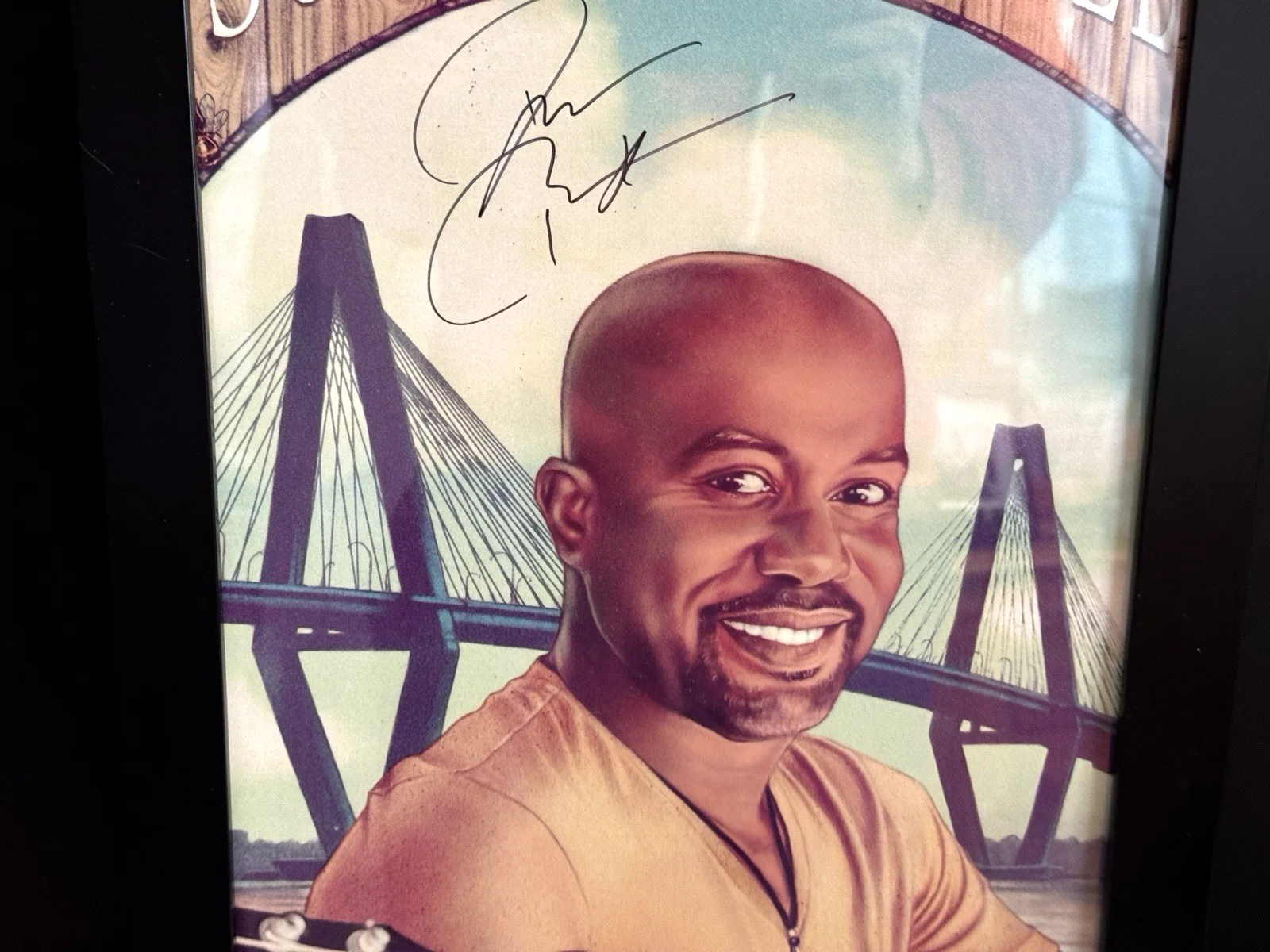 Darius Rucker Signed Autograph 11x17 Southern Style Framed Poster country Music, image 5