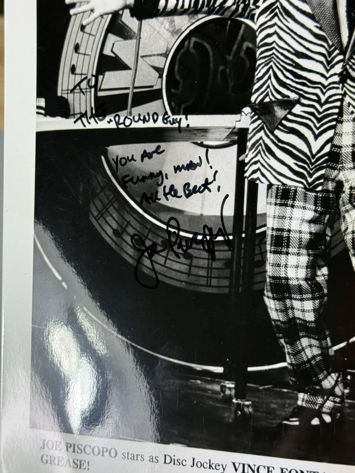 Joe Piscopo Signed personalized Photo P104, изображение 2