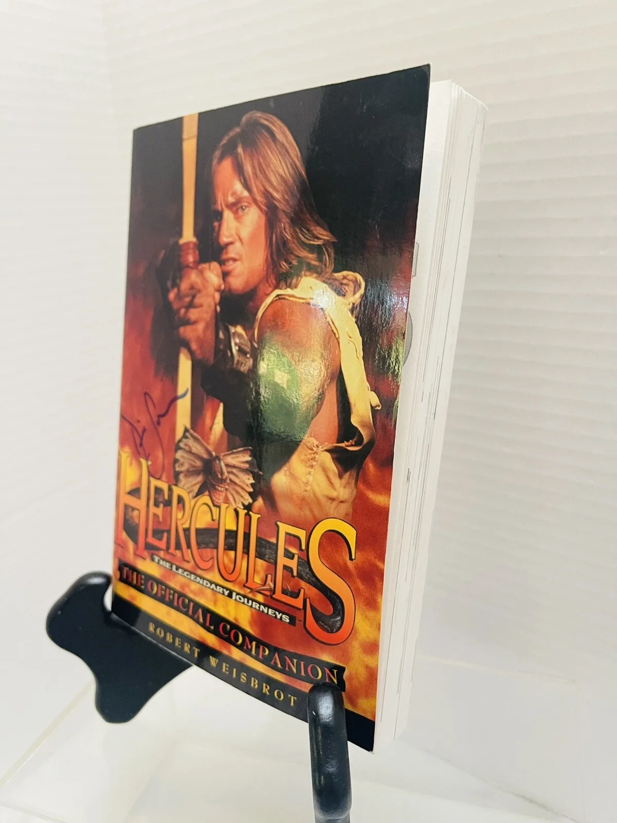 Kevin Sorbo — Hercules Signed Book KEVIN SORBO The Legendary Journeys Official Companion Autog, изображение 5