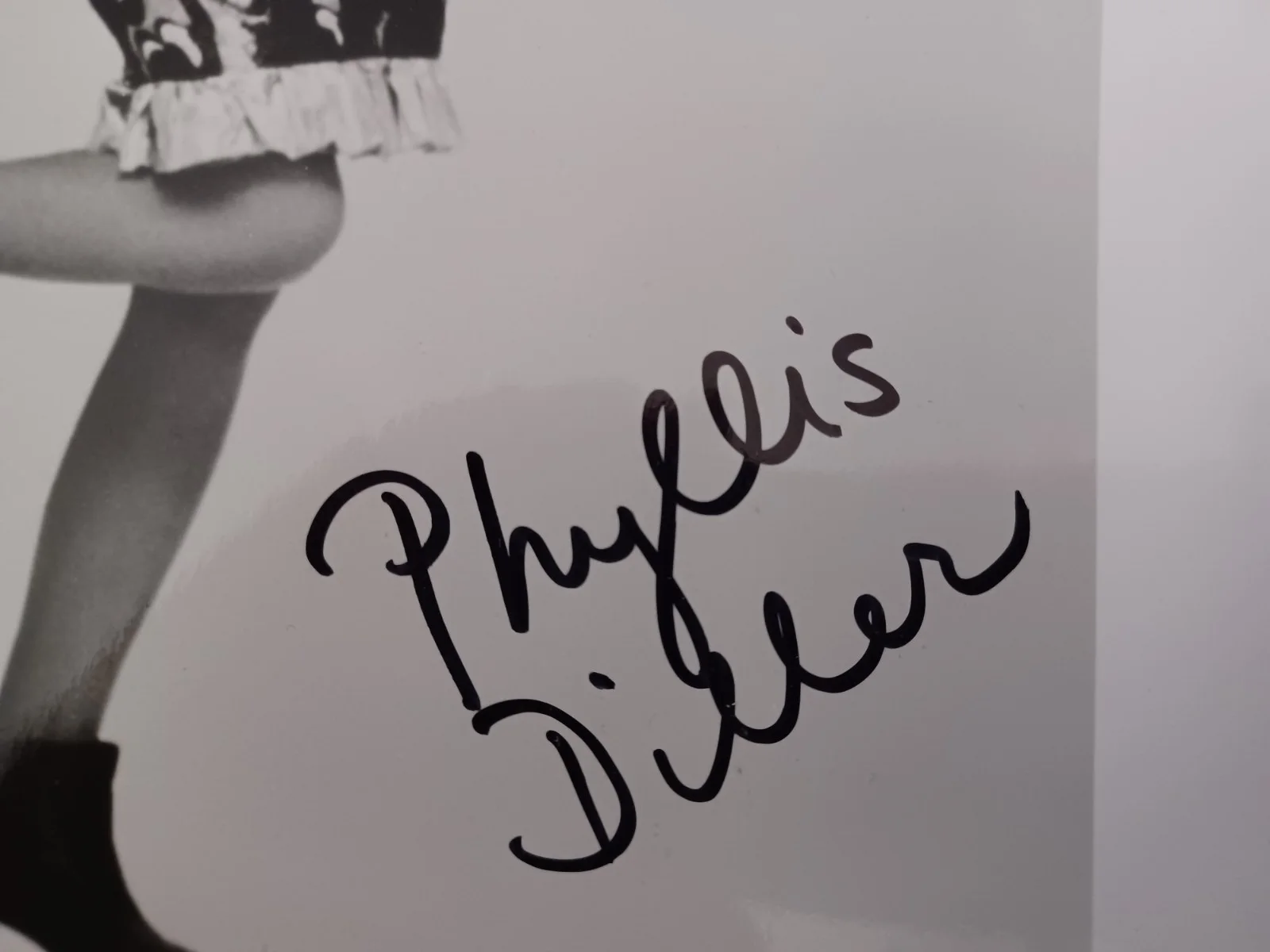 Phyllis Diller (d. 2012) Signed 8x10 Photo - Stand-Up Comedian, Actress, изображение 2