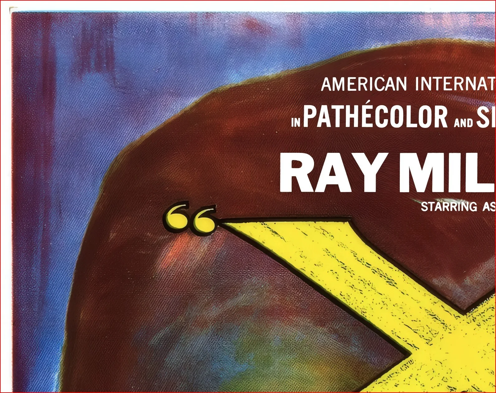 X: The Man With The X-ray Eyes - 1963 Sci-Fi Restored 27.2" x 41" US One Sheet, image 4