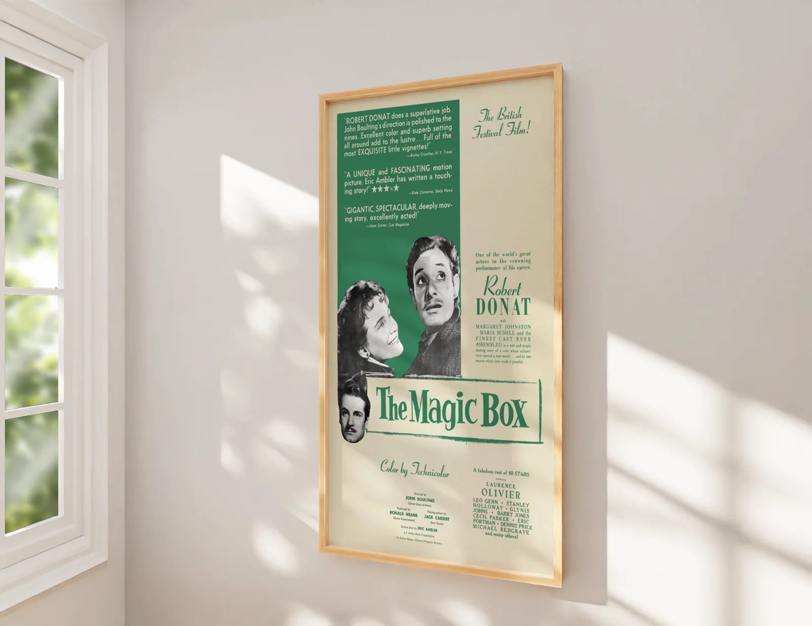 The Magic Box - 1951 British Drama Film Restored 27.2" x 41" US One Sheet, image 2