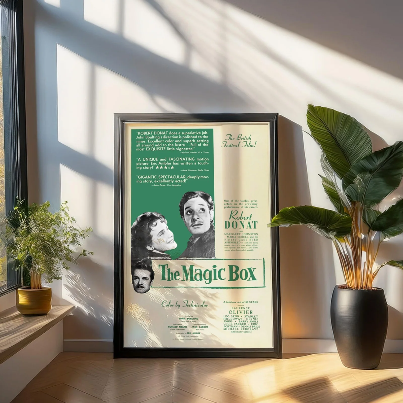 The Magic Box - 1951 British Drama Film Restored 27.2" x 41" US One Sheet, image 3