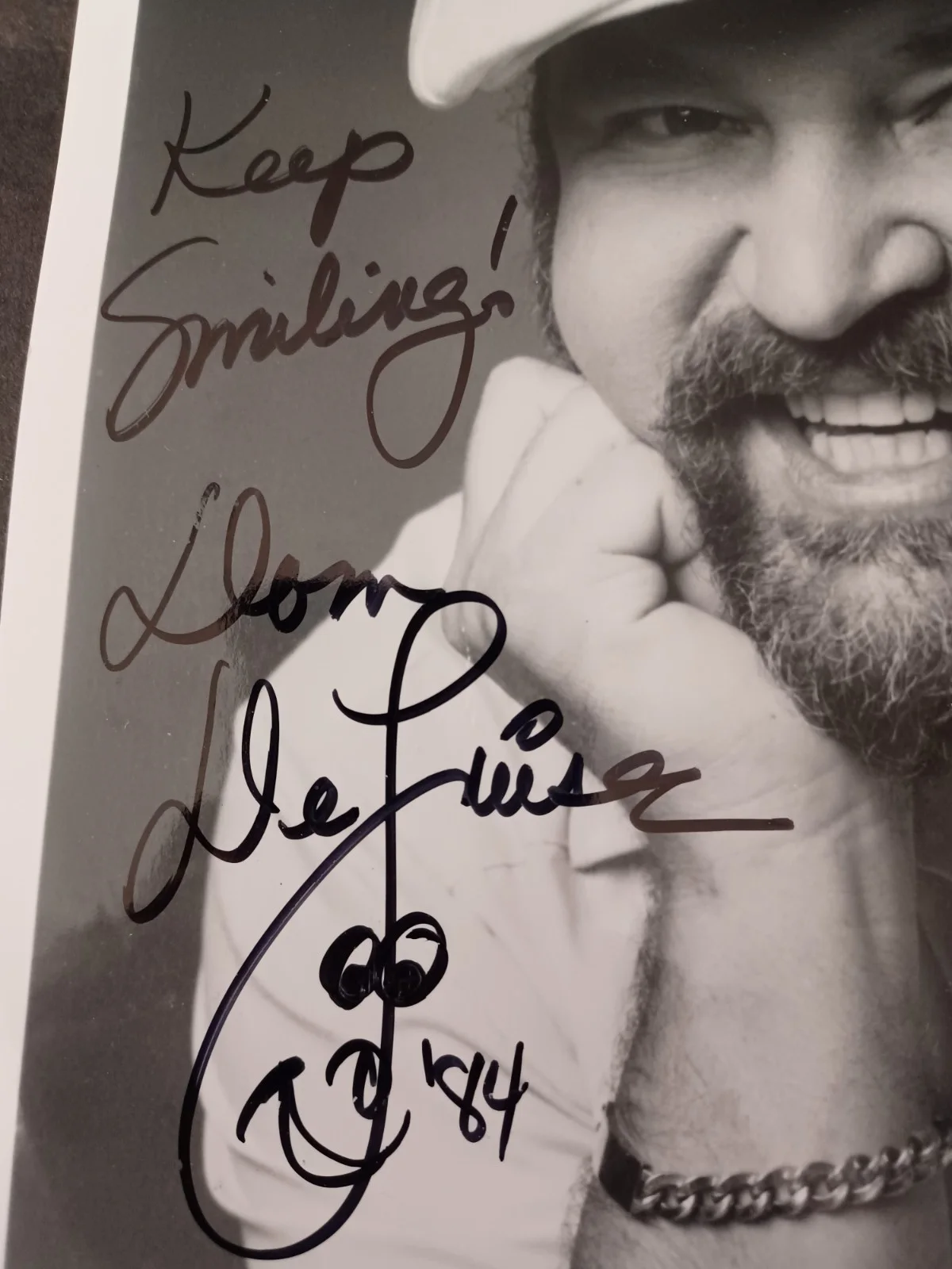 Dom DeLuise (d. 2009) Signed 8x10 Photo - Cannonball Run, Smokey & the Bandit II, изображение 2