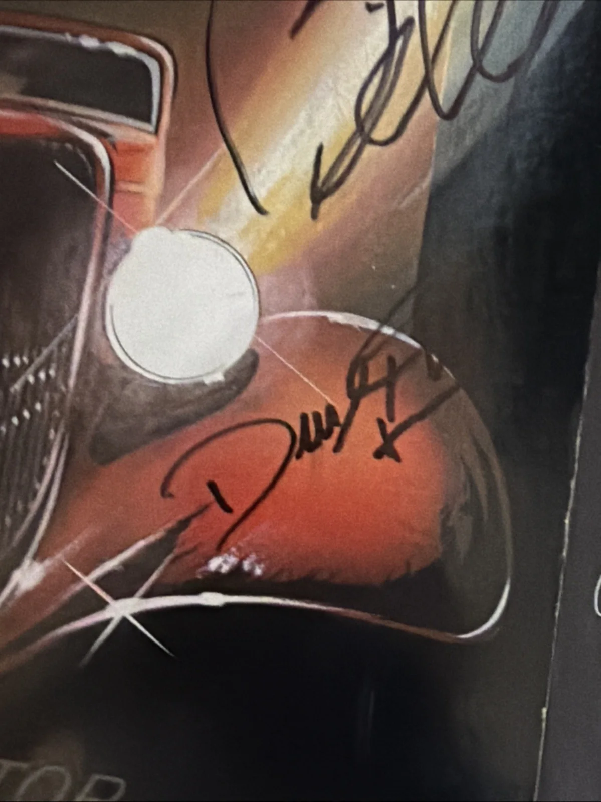 ZZ TOP HAND SIGNED AUTOGRAPHED ELIMINATOR VINYL LP, image 5