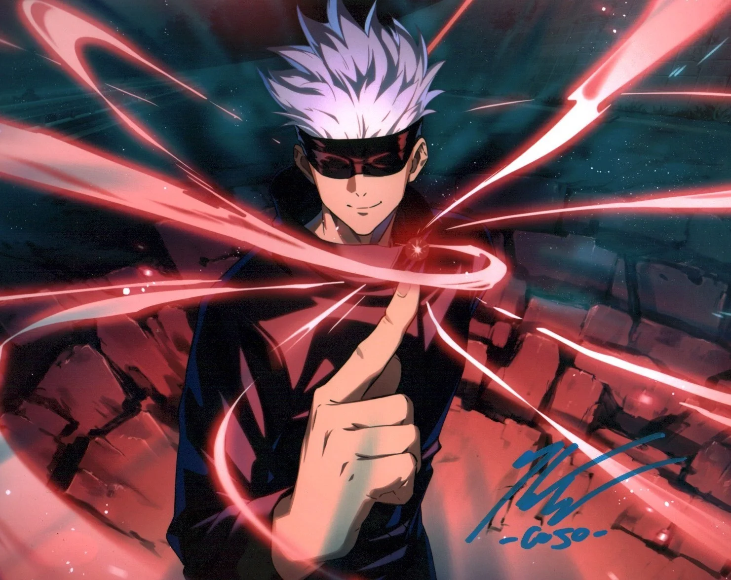 Kaiji Tang — Kaiji Tang Jujutsu Kaisen 8x10 Signed Photo JSA Certified Autograph