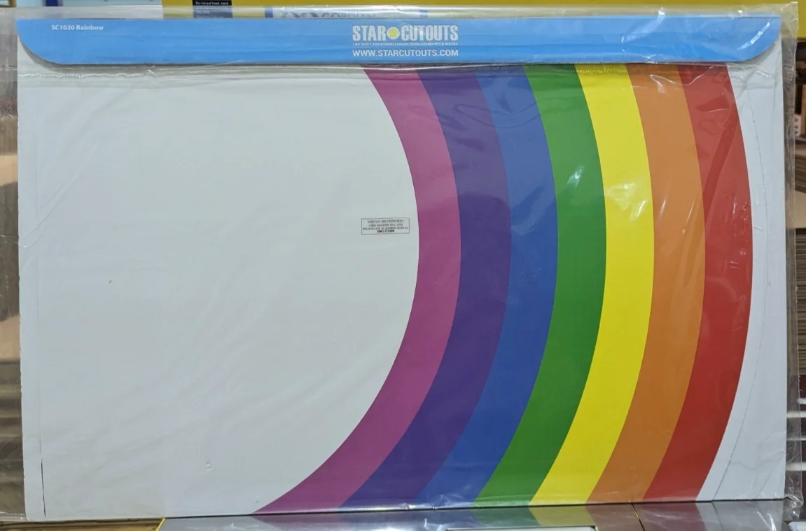 Over the Rainbow Cardboard Cutout / Standee / Standup *Damaged*, image 3