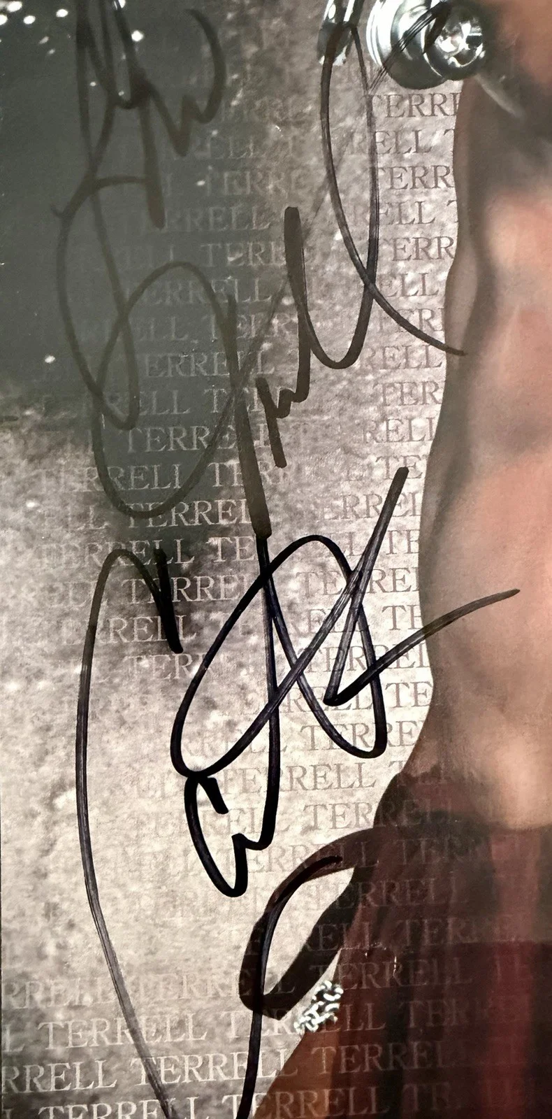 Terrell Carter Autographed 11x17 Poster, image 2