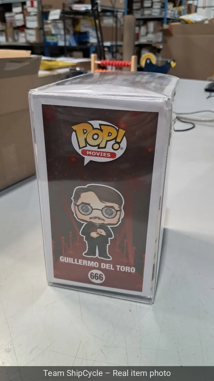 GUILLERMO DEL TORO — GUILLERMO DEL TORO SIGNED AUTOGRAPH DIRECTOR 666 FUNKO POP PSA DNA G2U, изображение 4