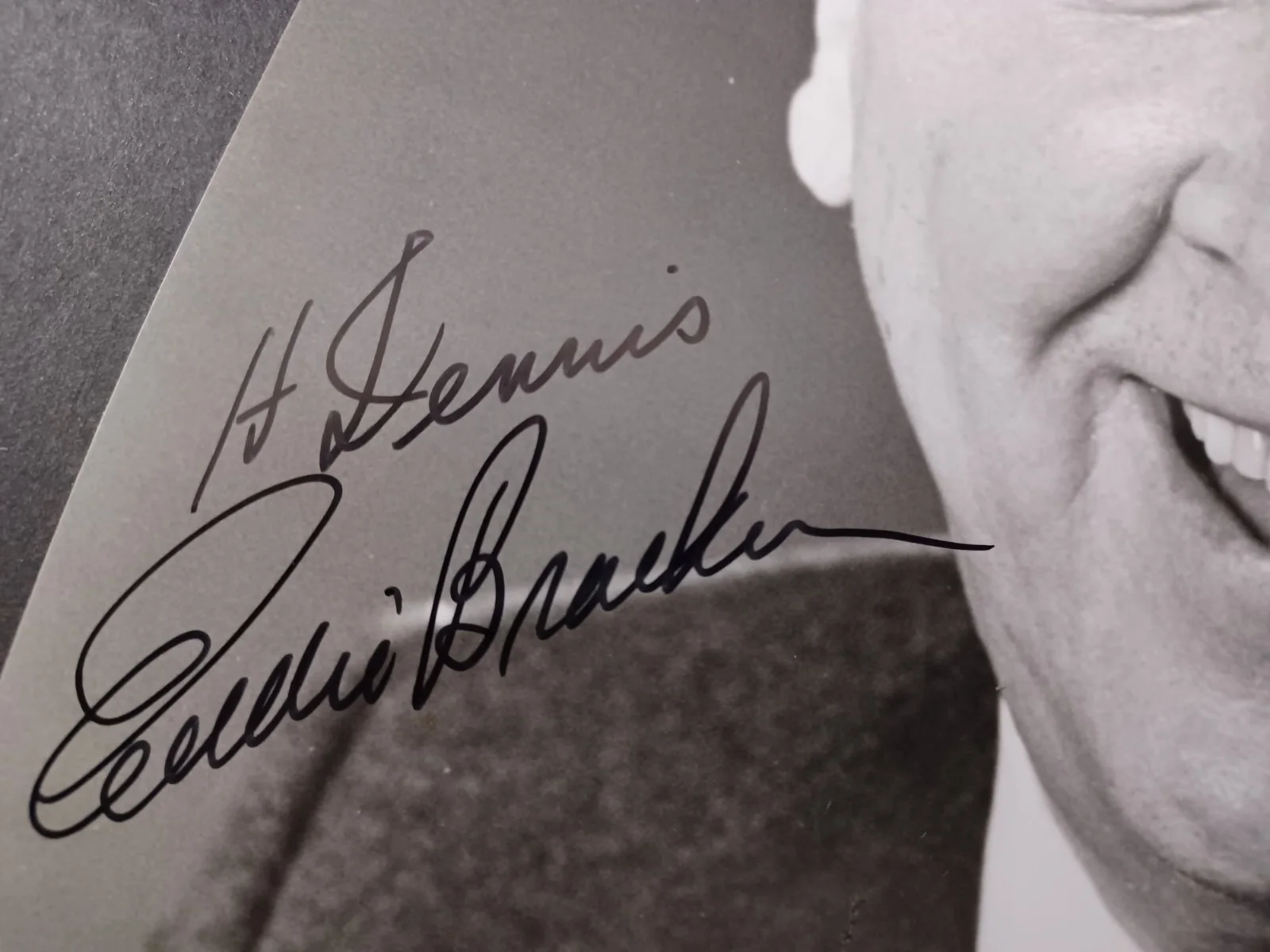 Eddie Bracken (d. 2002) Signed 8x10 Photo -Actor- National Lampoon's Vacation-C, image 2