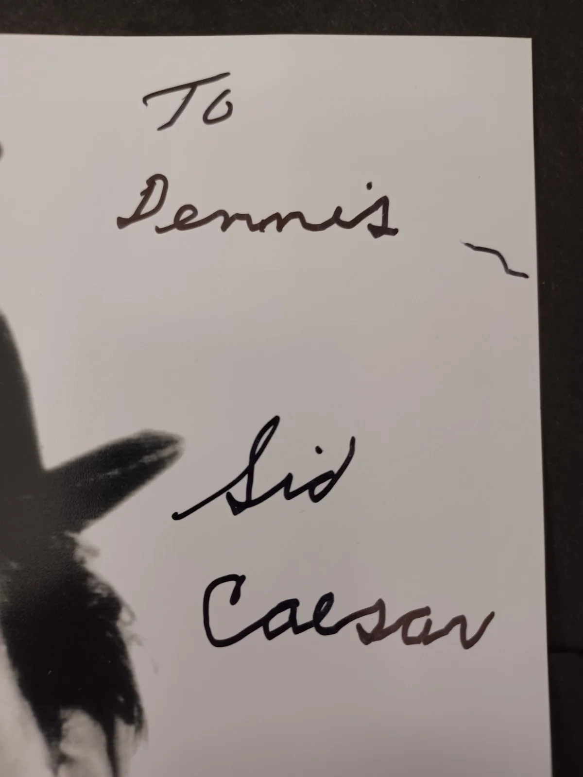 Sid Caesar (d. 2014) Signed 8x10 Photo - Your Show of Shows, Grease - B, image 2