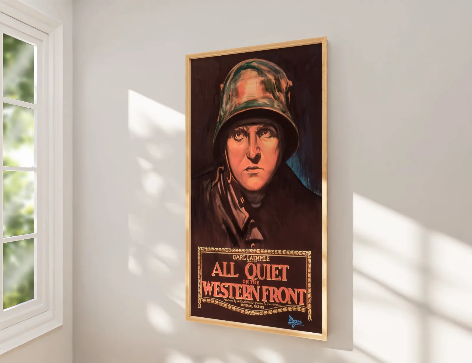 All Quiet On The Western Front - 1930 Military Restored 27.2" x 41" US One Sheet, image 2