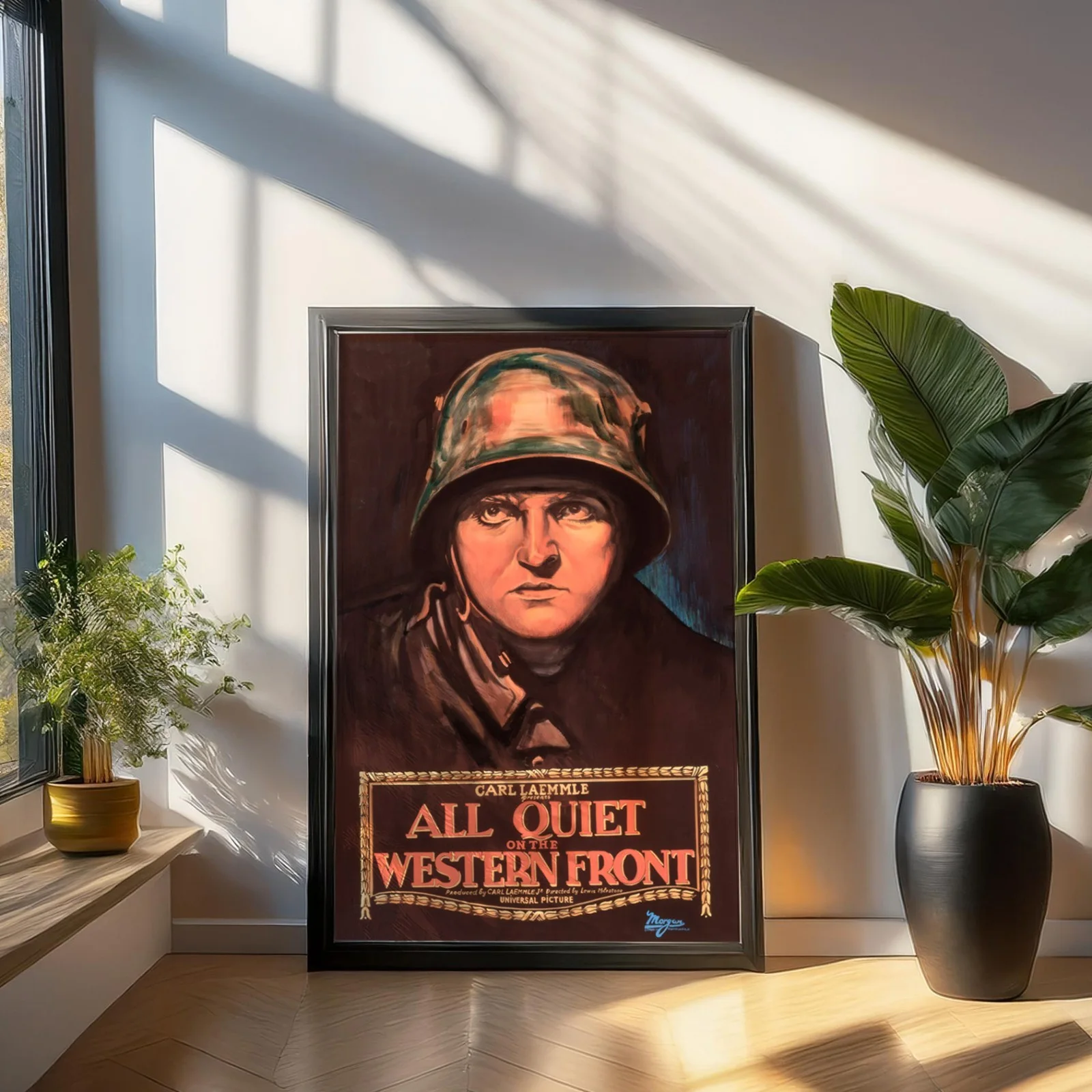 All Quiet On The Western Front - 1930 Military Restored 27.2" x 41" US One Sheet, image 3