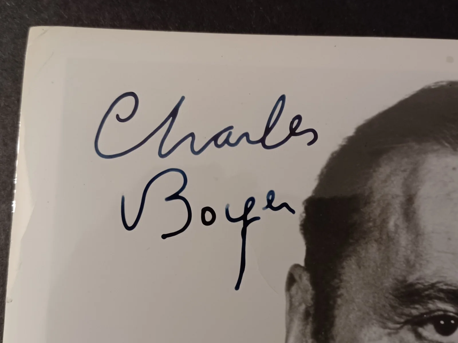 Charles Boyer (d. 1978) Signed 8x10 Photo - Algiers, Love Affair, Gaslight - B, image 2
