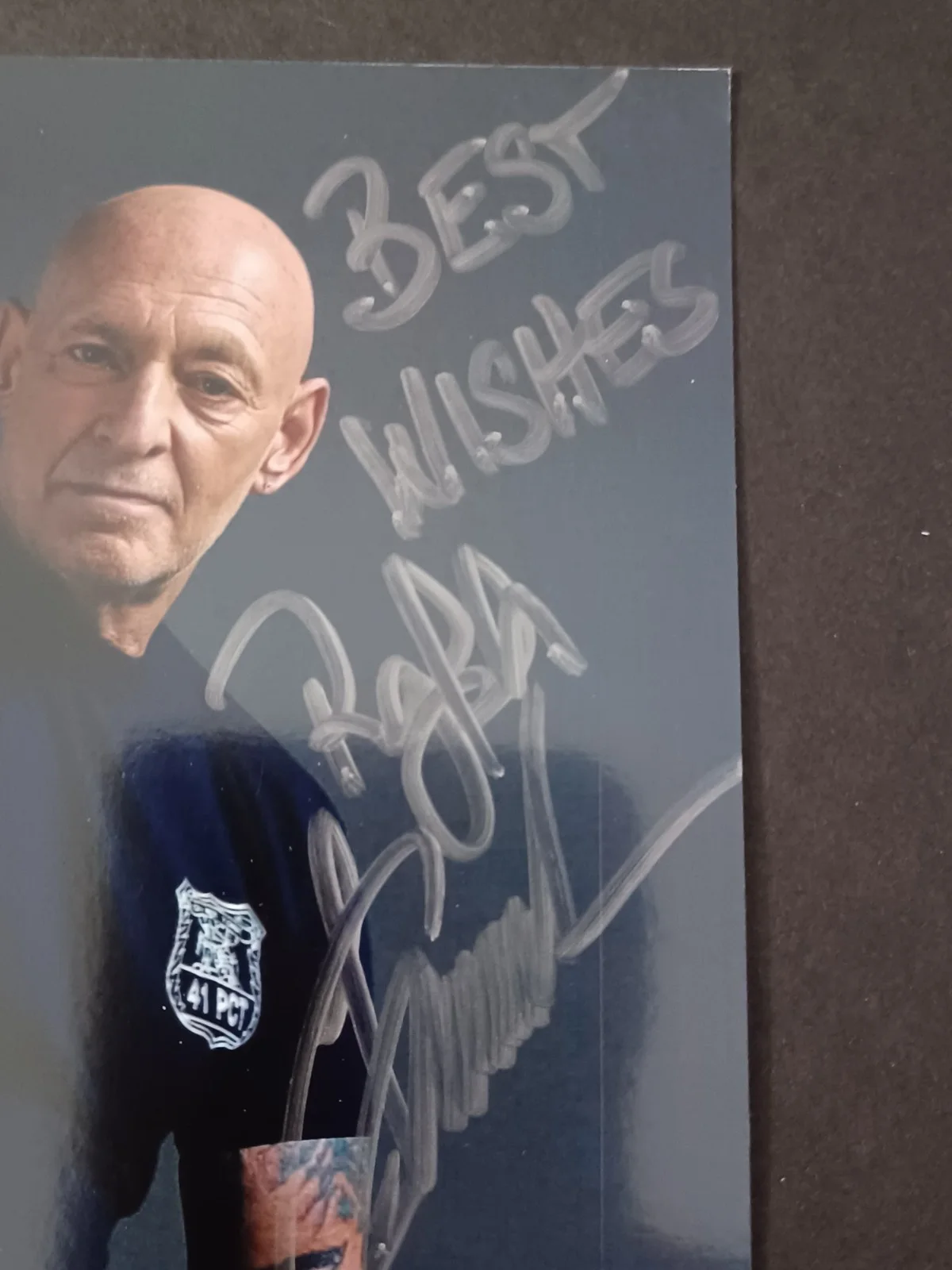 Ralph Friedman Signed 4x6 Photo - Street Justice: The Bronx - B, изображение 2