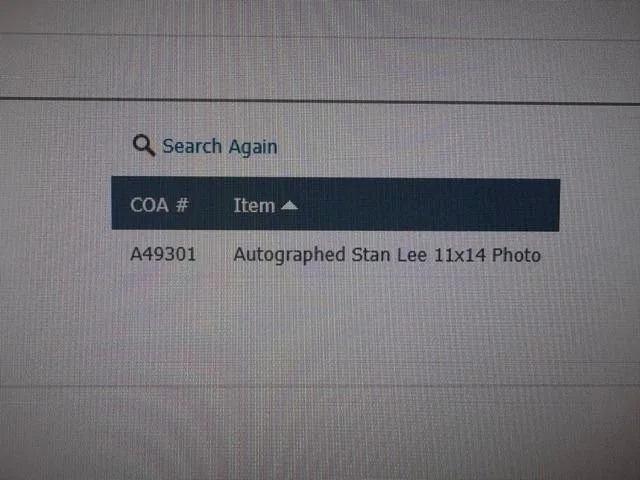 Stan Lee — Spiderman Picture Autographed by Stan Lee, image 4