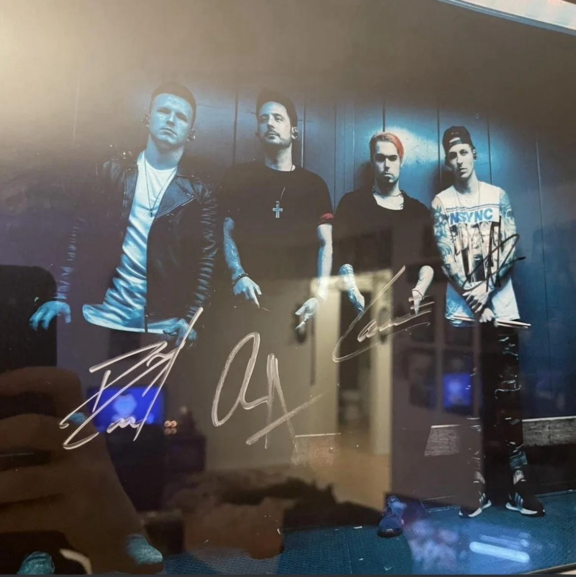Autographed From Ashes to New VIP 2019 Tour Concert Poster, изображение 3