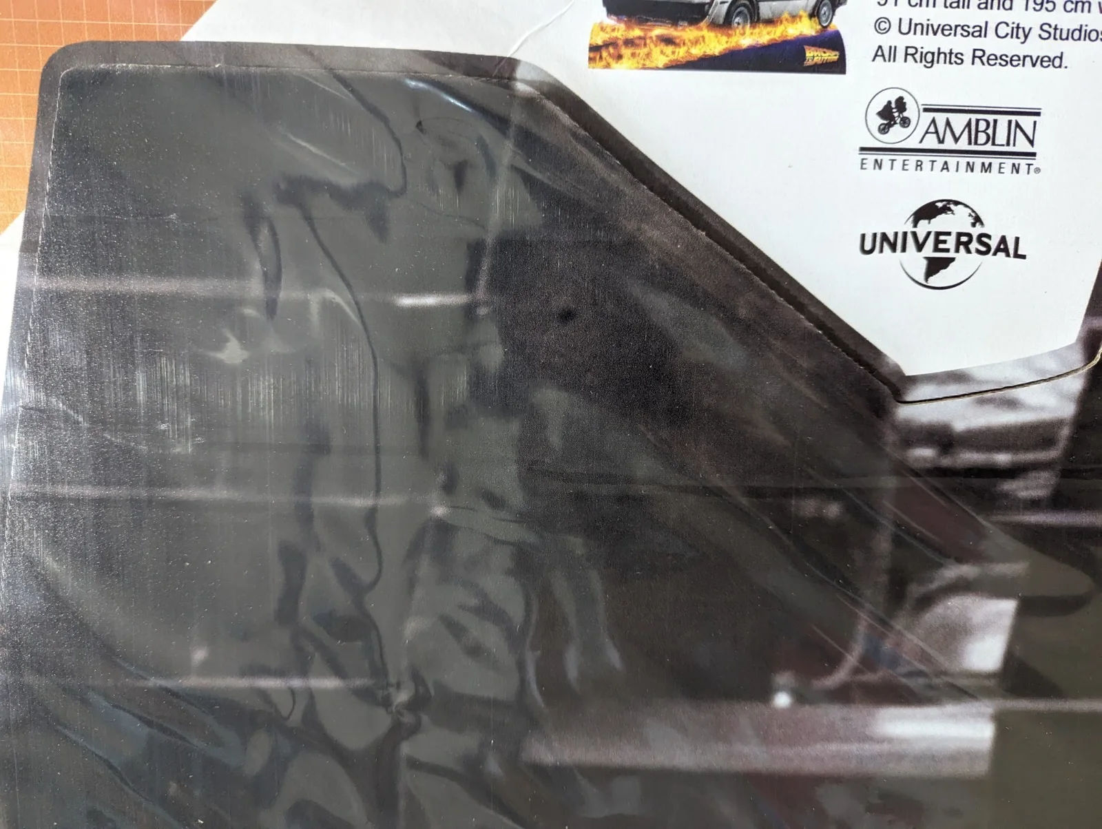 De Lorean Car Cardboard Cutout Back to the Future Standee *Damaged*, изображение 4