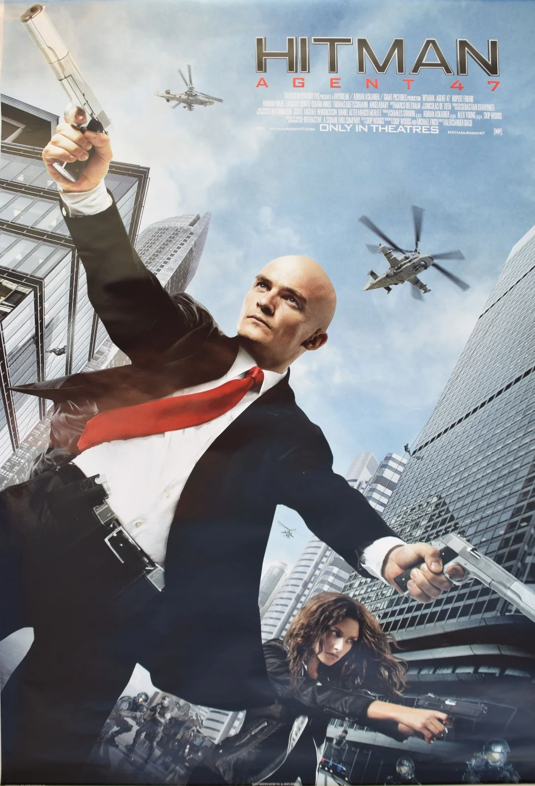 Hitman UK Quad and US One Sheet Bundle of Original Movie Posters, image 3