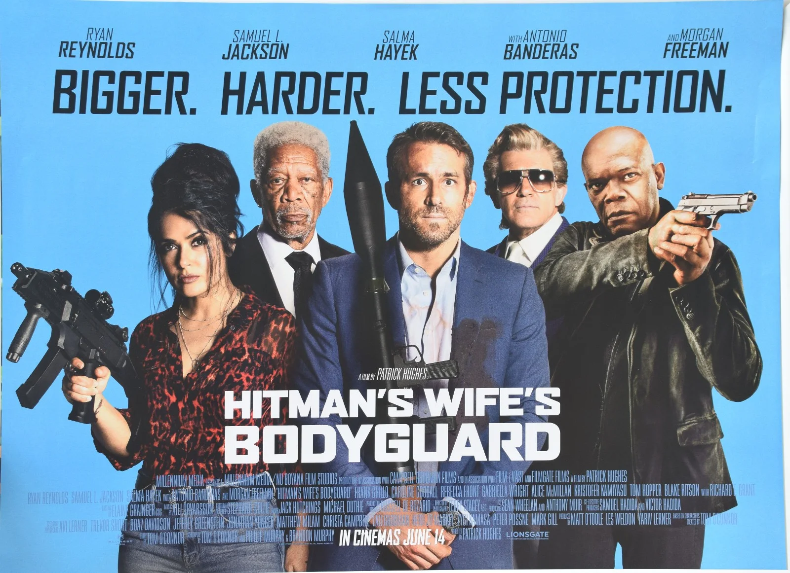 Hitman UK Quad and US One Sheet Bundle of Original Movie Posters, image 4