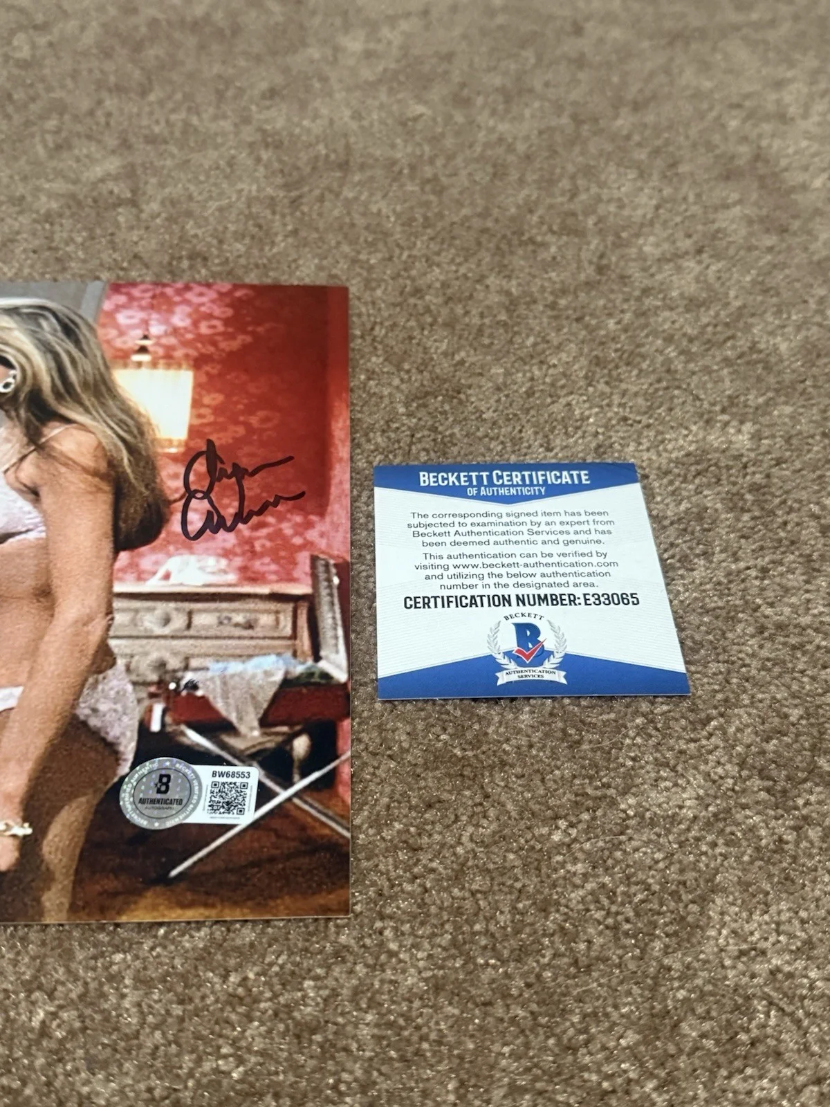 Dyan Cannon — Dyan Cannon Signed 8x10 Photo Beckett COA Autograph Vintage Scene Actress, изображение 2