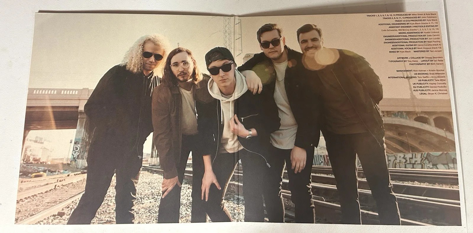STATE CHAMPS BAND AUTOGRAPHED SIGNED LP VINYL ALBUM WITH JSA COA # CM86198, image 3