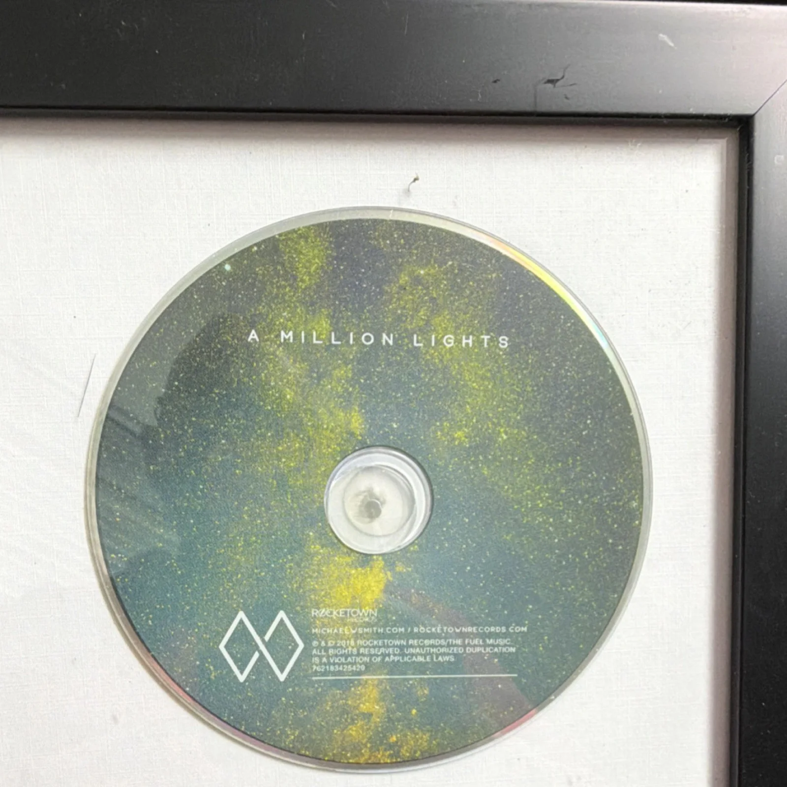 Michael W. Smith 'A Million Lights' Signed Original CD and Booklet, image 2