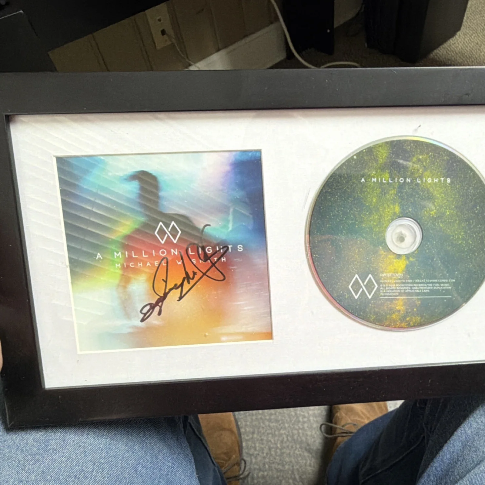Michael W. Smith 'A Million Lights' Signed Original CD and Booklet, image 3
