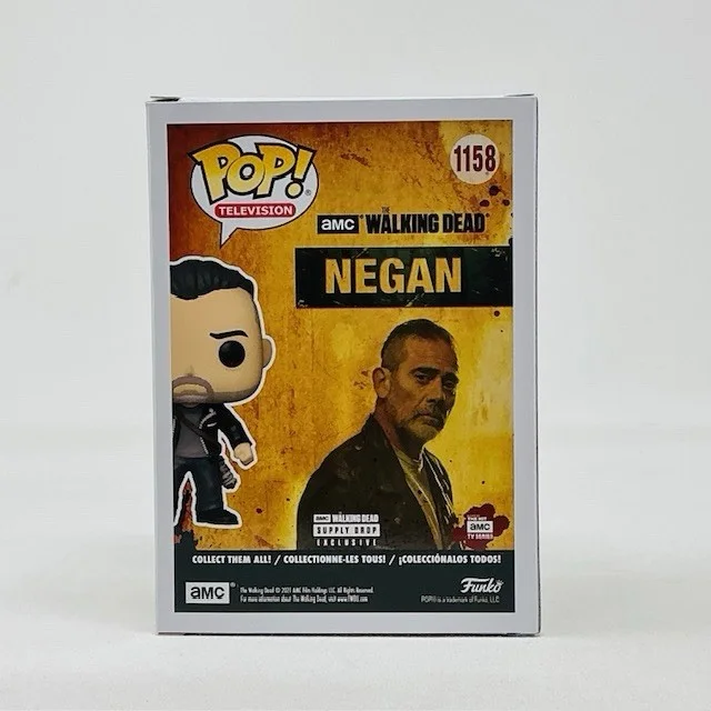 Jeffrey Dean Morgan Signed Walking Dead Negan Funko Pop #1158 Beckett Authentic, изображение 5