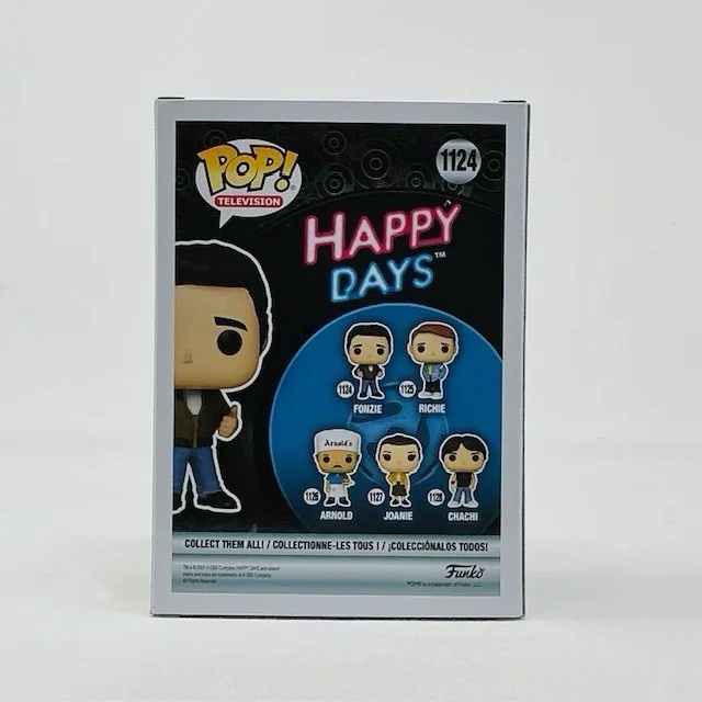 Henry Winkler Autographed Fonzie Happy Days Funko Pop TV #1124 OCCM, изображение 4