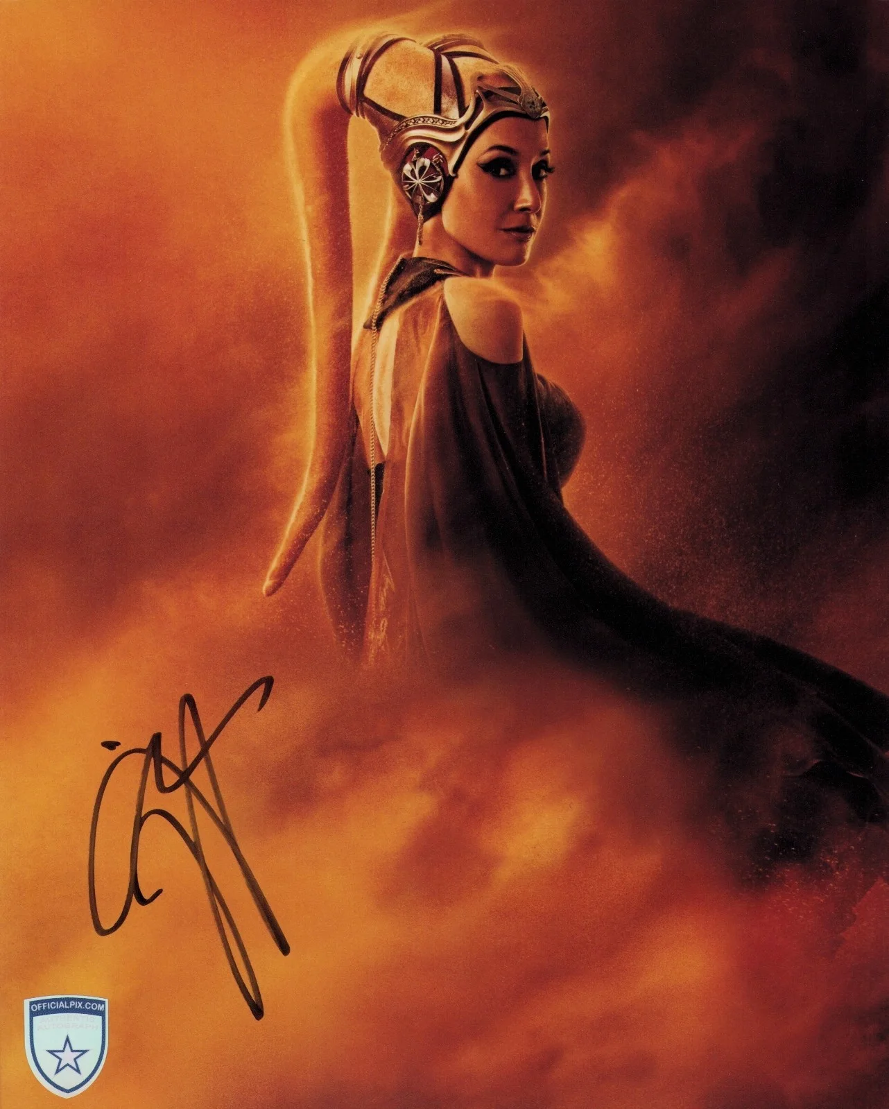 Jennifer Beals — Signed Jennifer Beals The Book of Boba Fett Garsa Fwip 8x10 w/ Official Pix COA