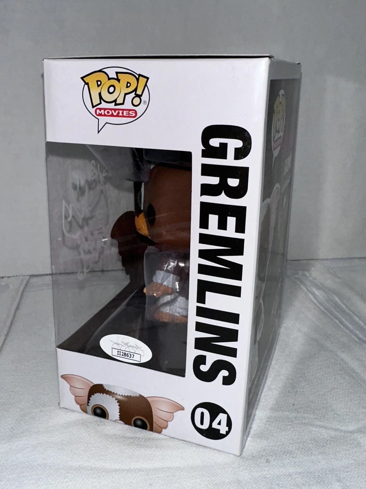 Joe Dante — Joe Dante Signed Gremlins Gizmo Funko POP! Funko 04 Autograph JSA COA, image 4
