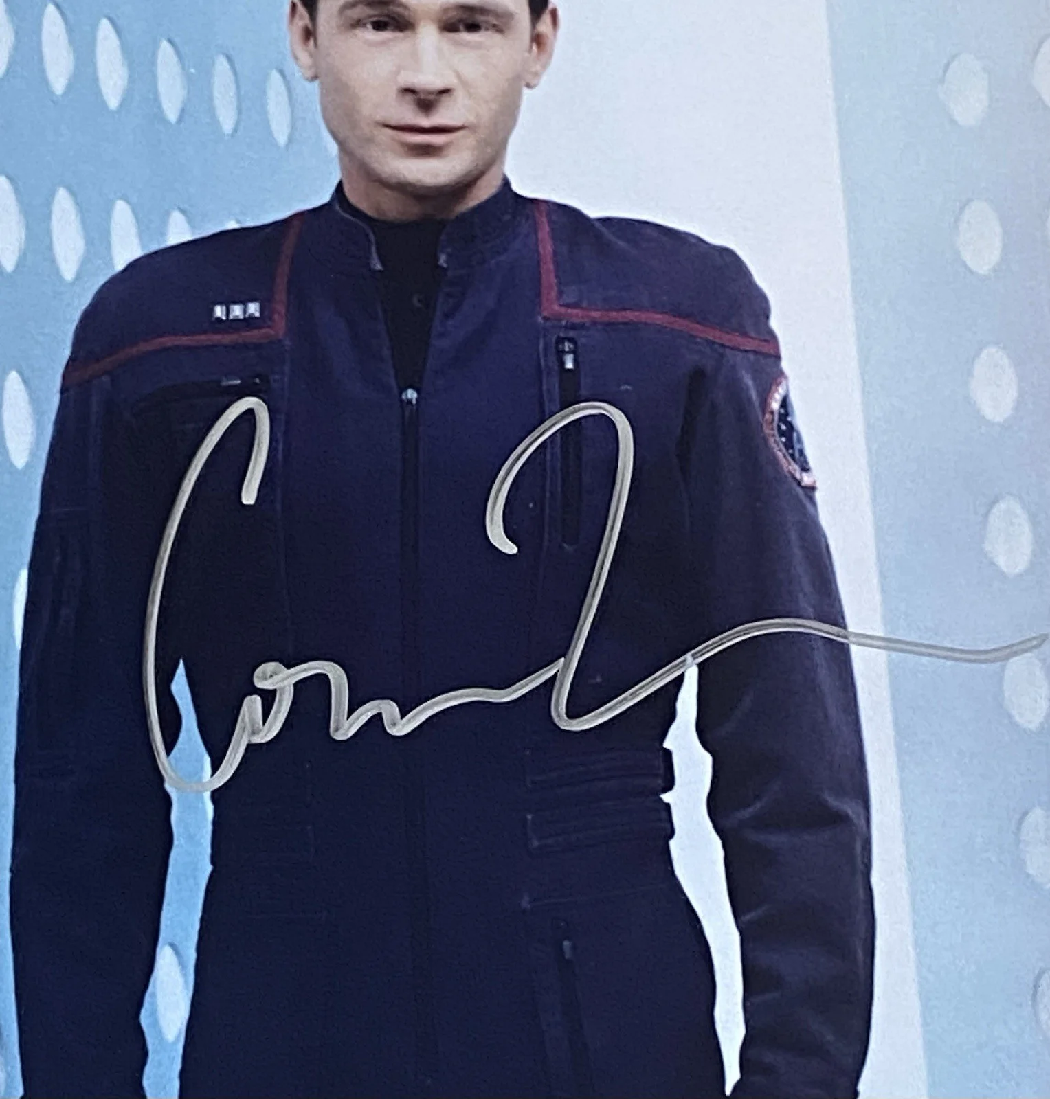 Star Trek Enterprise Connor Trinneer Trip Tucker Signed 8x10 Autograph Photo, image 2