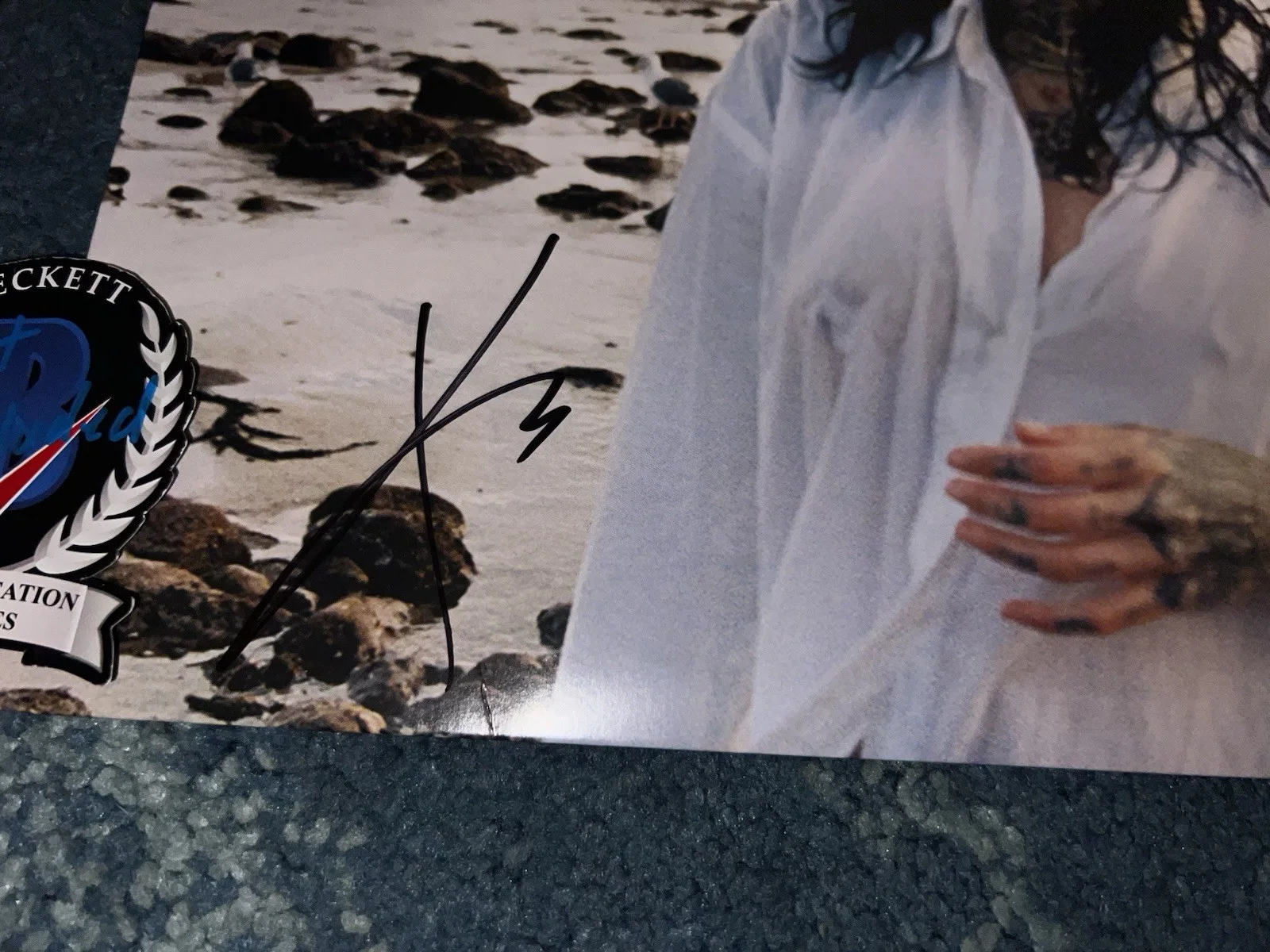 Kehlani Signed Blue Water Road Vinyl R&B Superstar Legend Beckett, image 2